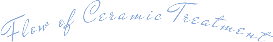 Flow of Ceramic Treatment